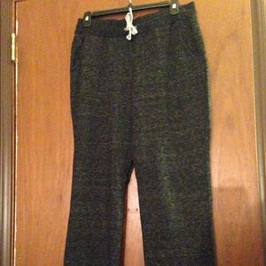NWOT Green Tea Grey Lounge Pants Size L
